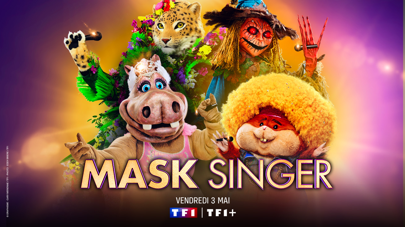 Mask Singer revient pour une nouvelle saison le vendredi 3 mai 2024 à 21h10 sur TF1