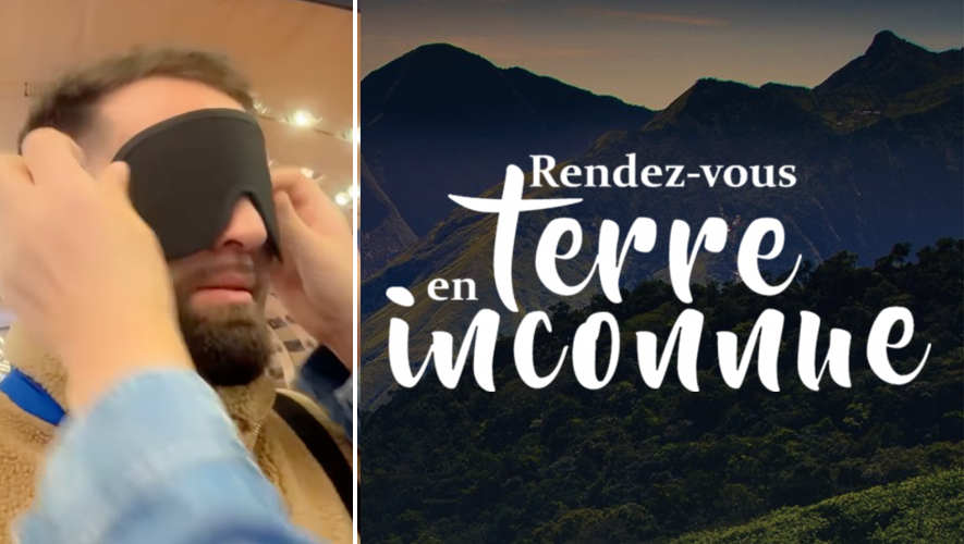 Kendji Girac part en tournage pour "Rendez-vous en terre inconnue" pour France 2.