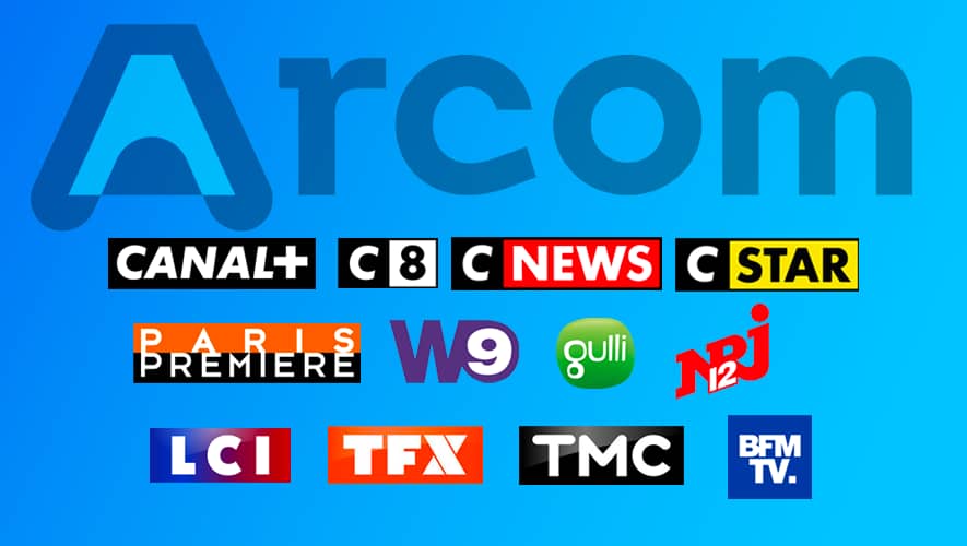 L'Arcom va recevoir les chaînes avant le renouvellement des fréquences TNT en 2025